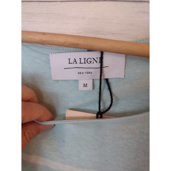 NWT: La Ligne New Edie Knit Striped Dress - Picture 3 of 7